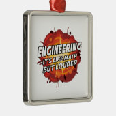 Ornement Métallique Construction - elle est comme des maths mais plus (Droite)