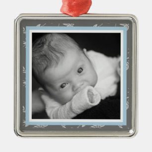 Ornement Métallique Contact d'ornement de bleu de classe