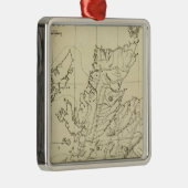 Ornement Métallique Contour de l'Ecosse (Droite)