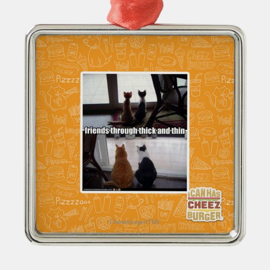 Ornement Métallique Contre vent et marée (Devant)