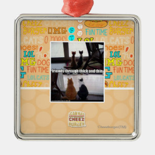 Ornement Métallique Contre vent et marée