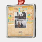 Ornement Métallique Contre vent et marée (Gauche)