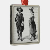 Ornement Métallique Costume des pèlerins (Droite)