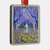 Ornement Métallique Cottage en bois 2013 (Droite)