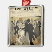 Ornement Métallique Couples de danse (Gauche)