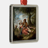 Ornement Métallique Cour rustique (Droite)