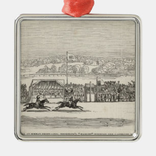 Ornement Métallique Courses à la petite ferme de blé : Hamlet de Col.