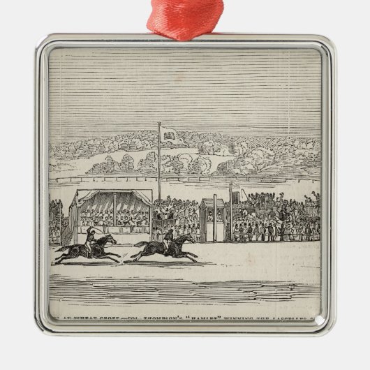 Ornement Métallique Courses à la petite ferme de blé : Hamlet de Col. (Devant)