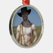 Ornement Métallique cowboy 15867-RA (Droite)