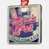 Ornement Métallique Crab Pot (Gauche)