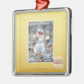 Ornement Métallique Craignez le brouillé ! (Gauche)