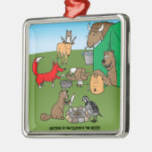 Ornement Métallique Créatures de région boisée (Gauche)