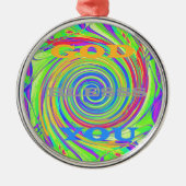 Ornement Métallique Créez votre propre Dieu Bénissez-vous un texte ins (Devant)