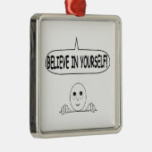 Ornement Métallique Crois En Toi-Même (Droite)