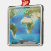 Ornement Métallique Croissance plante moyenne de la Terre (Gauche)