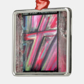 Ornement Métallique Croix curative (Gauche)