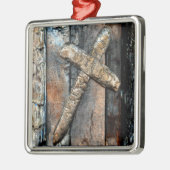 Ornement Métallique Croix de force (Gauche)