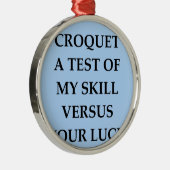 Ornement Métallique croquet (Droite)