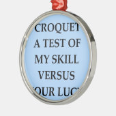 Ornement Métallique croquet (Gauche)