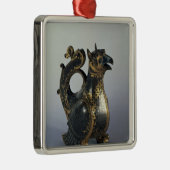 Ornement Métallique Cruche d'eau dans le shapeof un griffon (Droite)