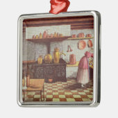 Ornement Métallique Cuisine de l'hôtel St.Lucas (Gauche)