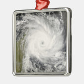 Ornement Métallique Cyclone tropical Ivan sur Madagascar (Gauche)