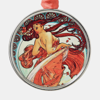 Ornement Métallique Danse - Art Nouveau Vintage par Mucha