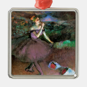 Ornement Métallique Danse avec bouquets par Degas