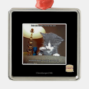 Ornement Métallique Dats une petite fourrure d'étape je