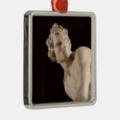 Ornement Métallique David, 1623-24 (marbre) (détail) (Droite)