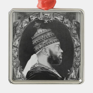 Ornement Métallique de l'Ethiopie, Menelik II