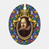Ornement métallique de William Shakespeare (Recto)