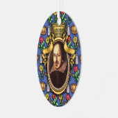 Ornement métallique de William Shakespeare (Avant gauche)