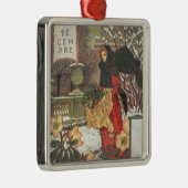 Ornement Métallique Décembre (Droite)