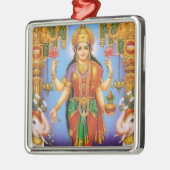 Ornement Métallique déesse-Lakshmi (Gauche)