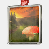 Ornement Métallique Définition du soleil d'automne. (Gauche)