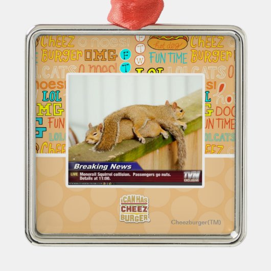 Ornement Métallique Dernières nouvelles (Devant)