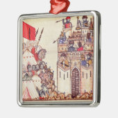 Ornement Métallique Détail de Cantiga 28 (Gauche)