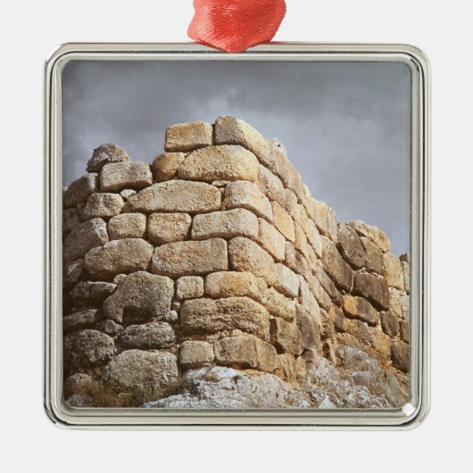 Ornement Métallique Détail d'un mur en pierre (Devant)