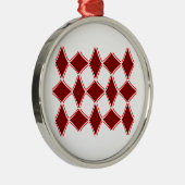 Ornement Métallique Diamants (Droite)