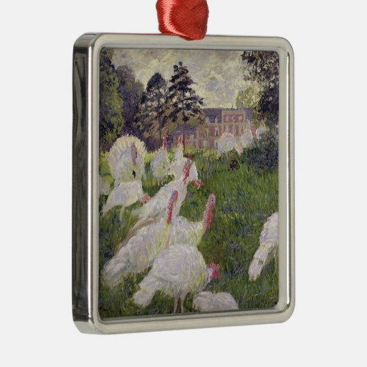 Ornement Métallique Dindes de Claude Monet | chez Chateau de (Droite)