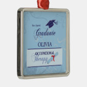 Ornement Métallique Diplômes, Cadeaux Carrés (Droite)
