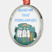 Ornement Métallique docteur (Gauche)