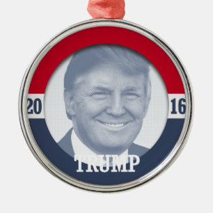 Ornement Métallique Donald Trump 2016