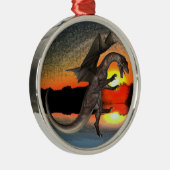 Ornement Métallique Dragon (Droite)