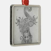 Ornement Métallique Dragon (Droite)