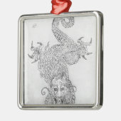 Ornement Métallique Dragon (Gauche)