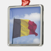 Ornement Métallique drapeau belge RF) (Gauche)