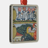 Ornement Métallique E-F, d'un alphabet basé sur des comptines (Droite)