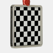 Ornement Métallique Échecboard (Droite)